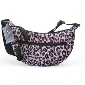 Kate Spade Pink Animal Print Crossbody Bag